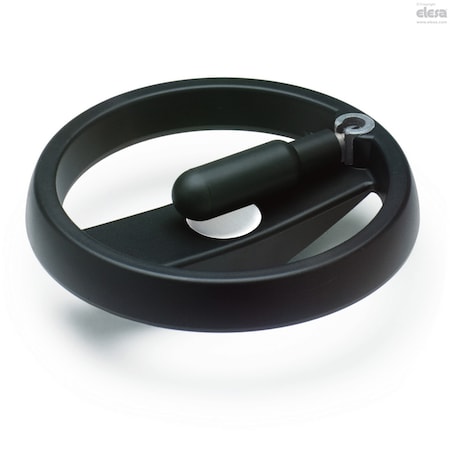 Elesa Fold-away handle, VRTP.125-P+IR-SST-3/8 VRTP-P+IR-SST (inch sizes)